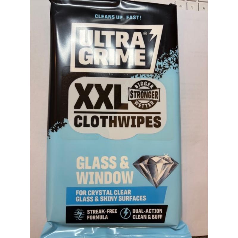 ULTRA GRIME GLASS & WINDOW XXL CLOTH WIPES