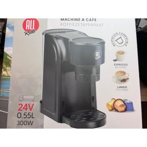 ALL RIDE 24V 300W ONE CUP ESPRESSO MAKER NESPRESSO COMPATIBLE