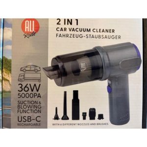 ALL RIDE 2 IN 1 CAR VACUUM AND BLOWING CLEANER USB C